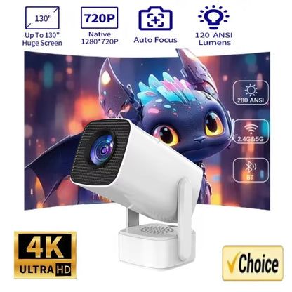 P30 PRO Smart Mini Projector Android 11 Wifi 6 Supports 4K 1080P BT5.0 Projector 1280 * 720P Home Theater Portable Comes with So