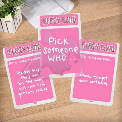 Tipsy Land Drinking Game