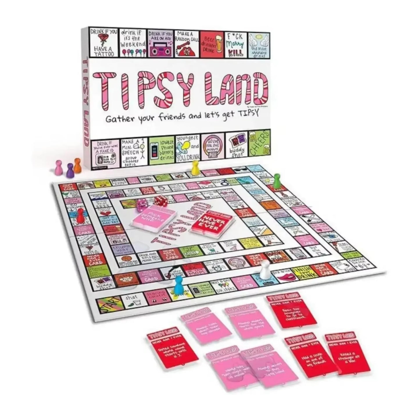 Tipsy Land Drinking Game