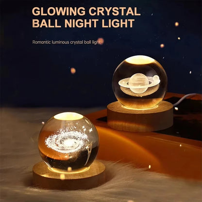 Unique 3D Crystal Lamp 