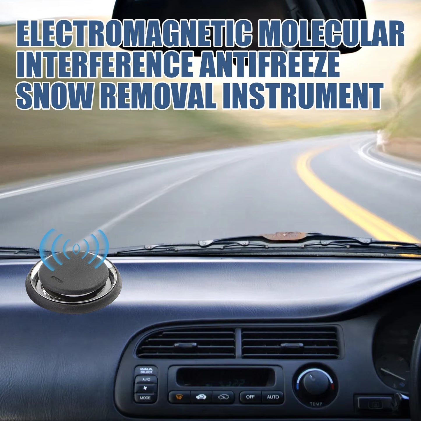 Solar Powered Electromagnetic Car Defroster/Anti freezer