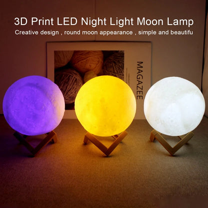 LED Moon Lamp 