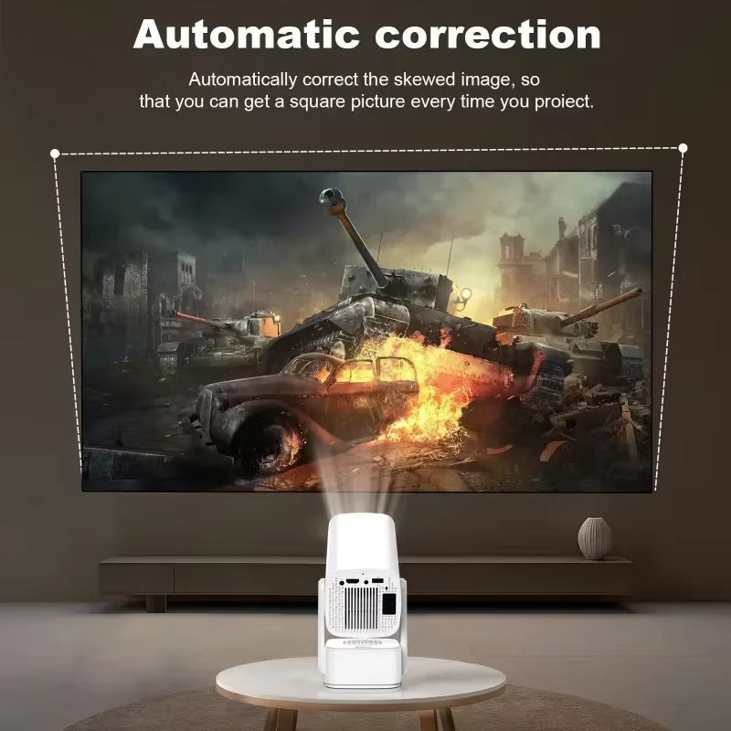 P30 PRO Smart Mini Projector Android 11 Wifi 6 Supports 4K 1080P BT5.0 Projector 1280 * 720P Home Theater Portable Comes with So