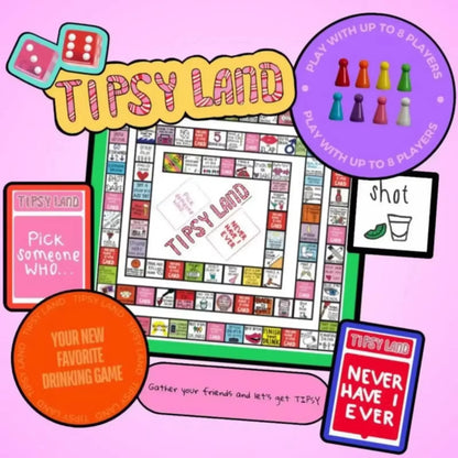 Tipsy Land Drinking Game